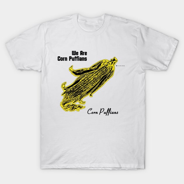 Limited Edition Andy Warhol Inspired Corn Puffians Design in Collaboration with the Velvet Underground & Nico T-Shirt by Corn Puff Records